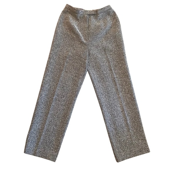 Vintage Black and White Twill Pantsuit (M) - Picture 9 of 12